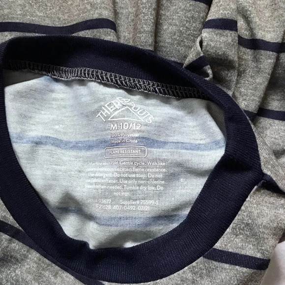 Thereabouts NWOT Striped Long Sleeves Shirt Boys M (10/12) - Picture 7 of 7